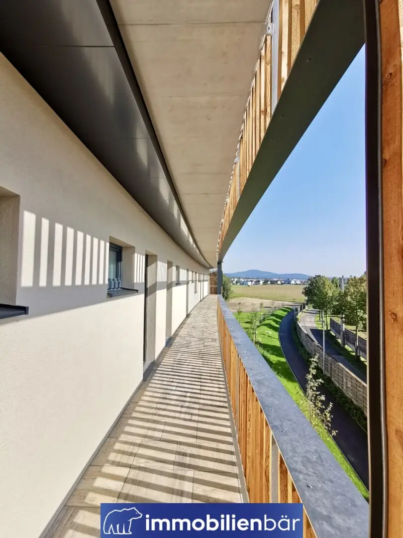 Newly built apartment with balcony in a quiet Linz location