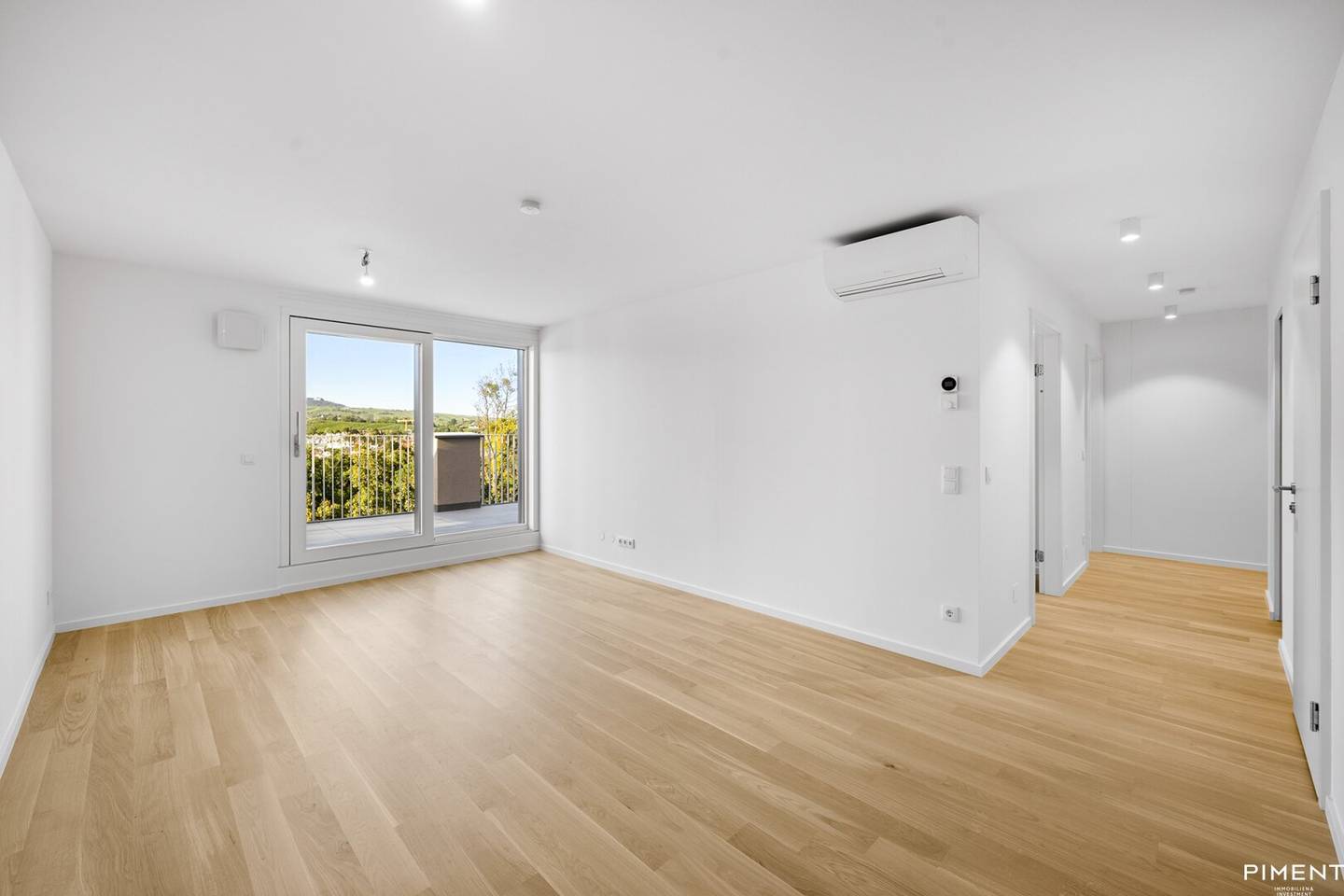 Attic apartment newly built with open kitchen
