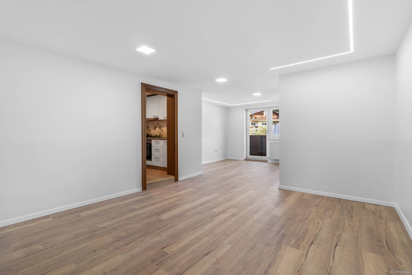 Renovated first occupancy apartment with balcony