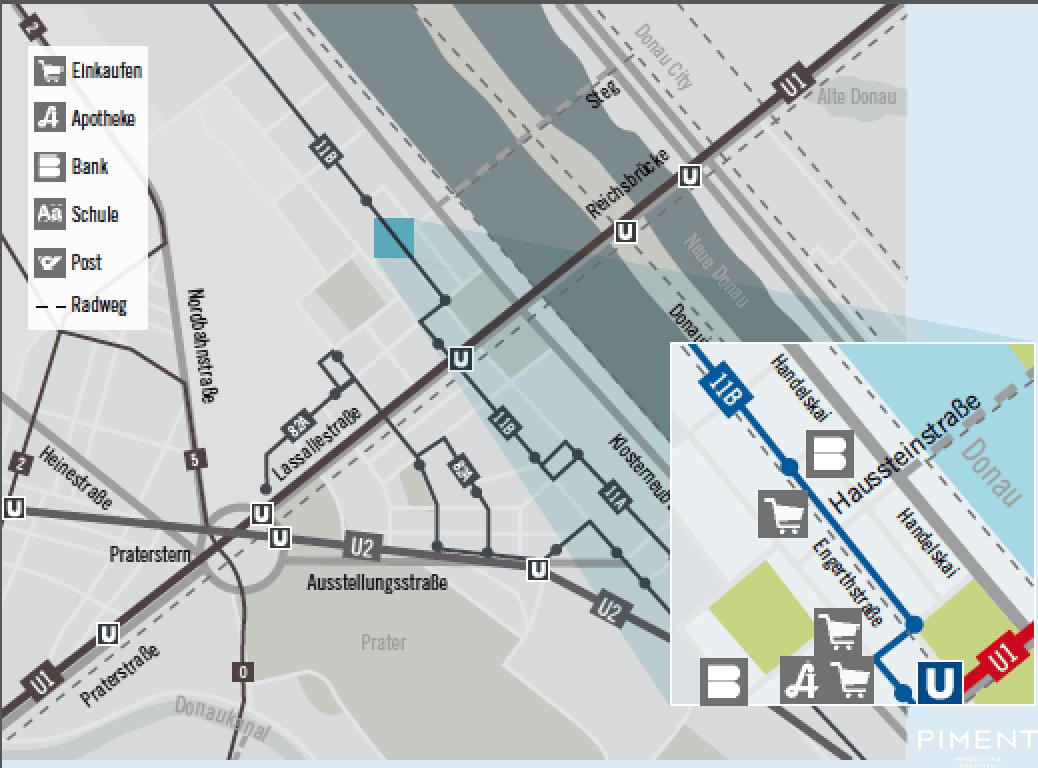 Garagenstellplatz in 1020 Wien