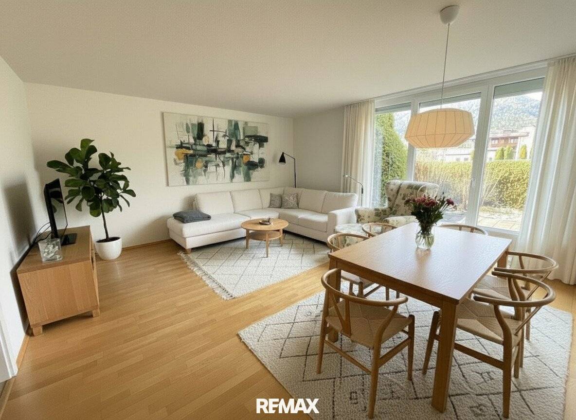 Erdgeschosswohnung Garten und Tiefgarage