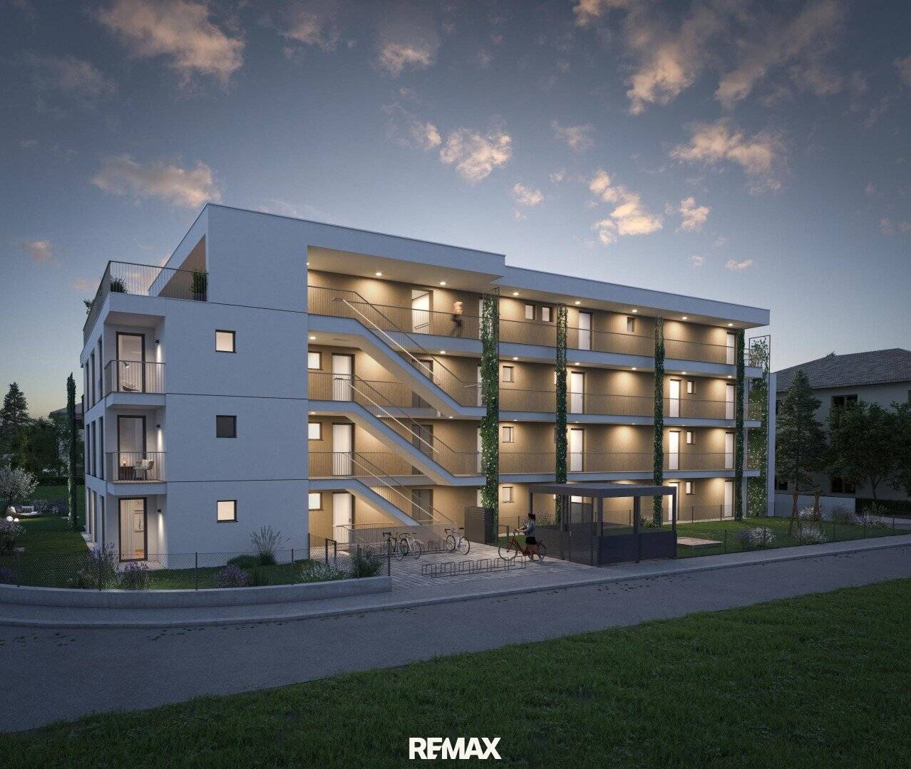 Provisionsfreie Neubauwohnung mit Balkon