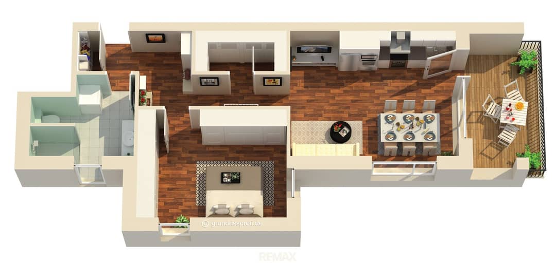 2-Zimmer-Neubauwohnung Völs