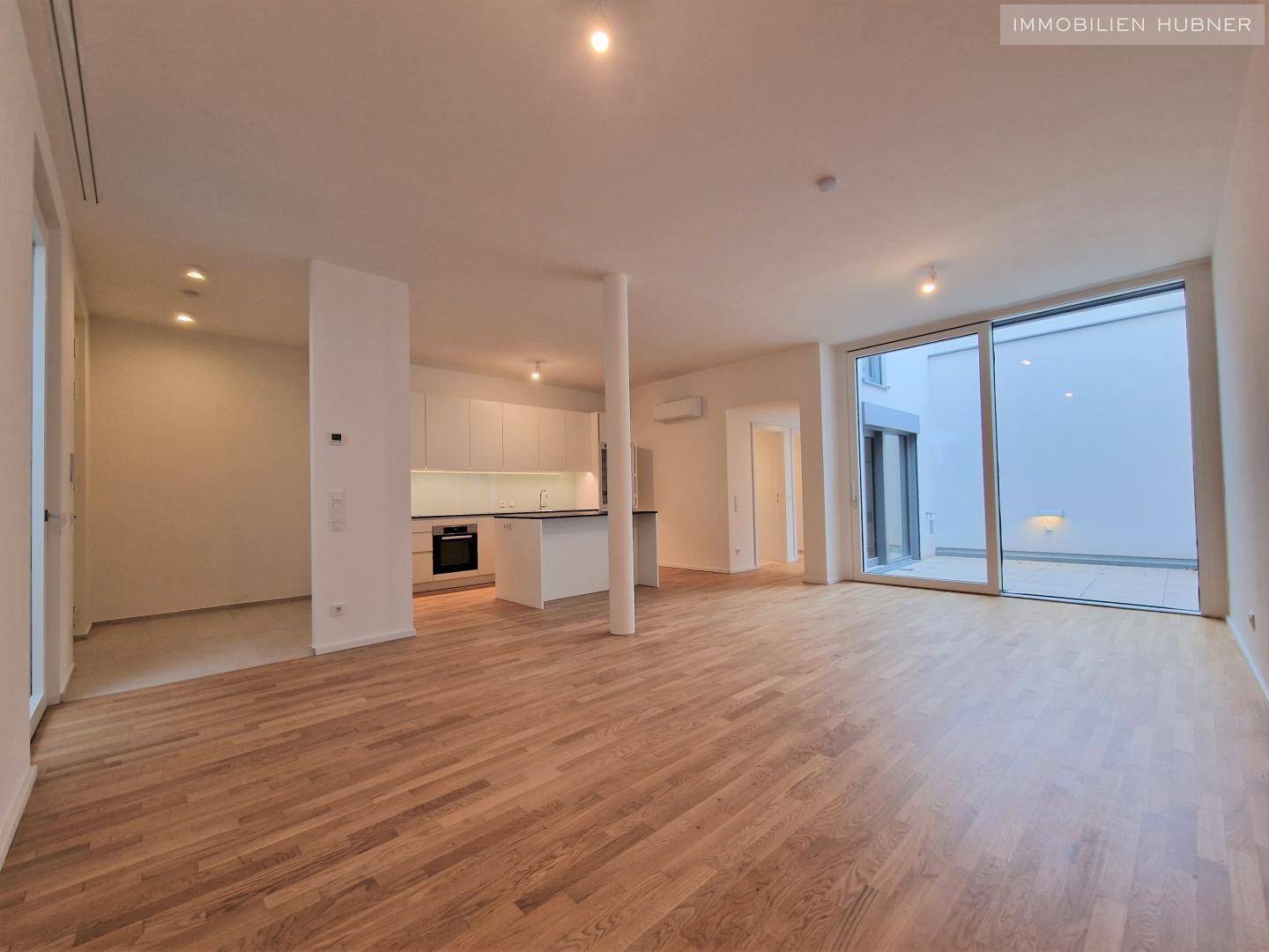 Apartment in a new build with garden and terrace