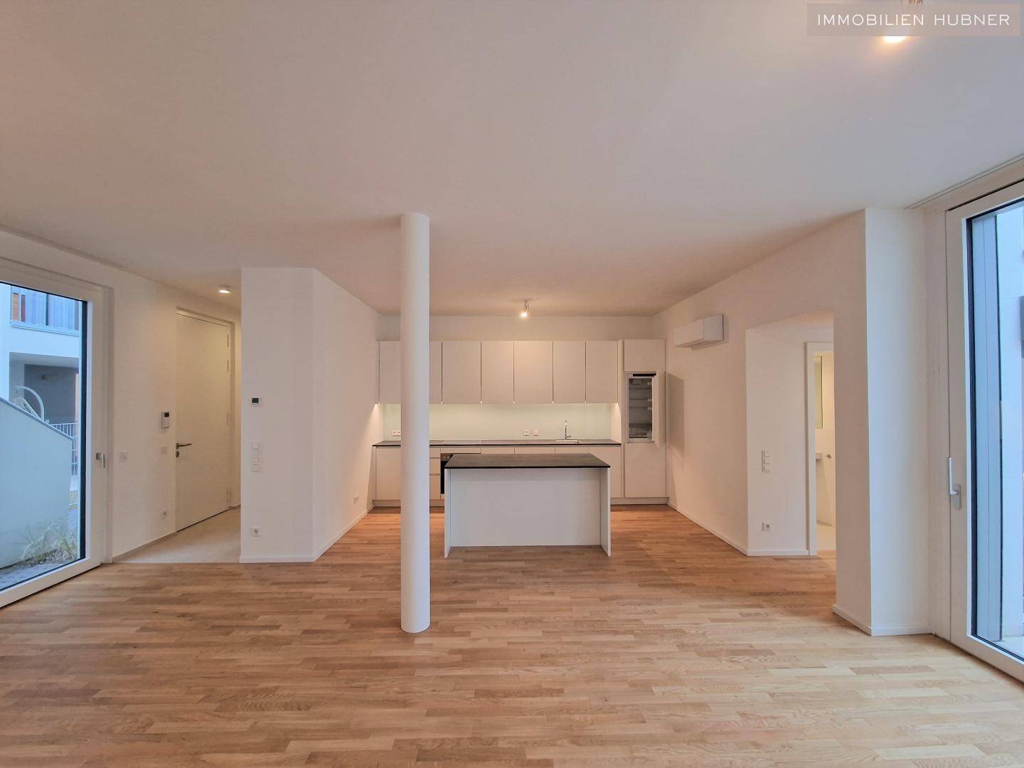 Apartment in a new build with garden and terrace