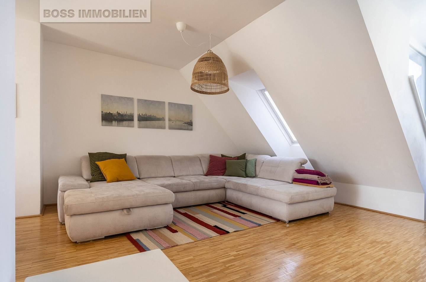 Attic apartment with roof terrace and lift