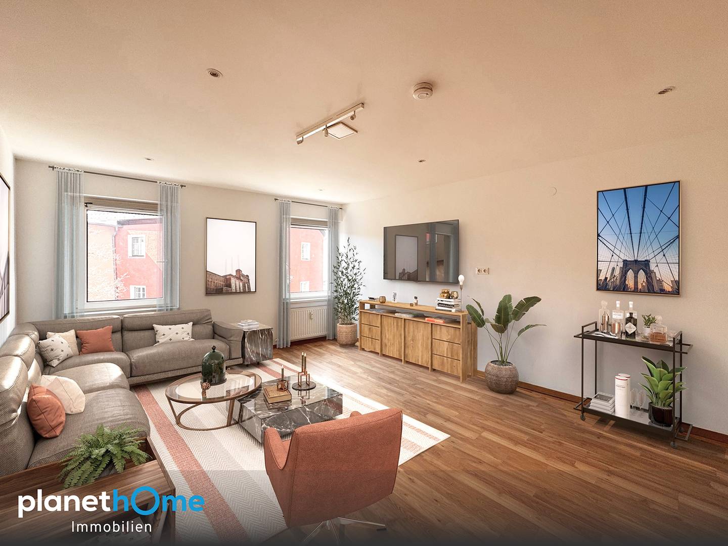Apartment in Hall in Tirol historic center with abundant daylight