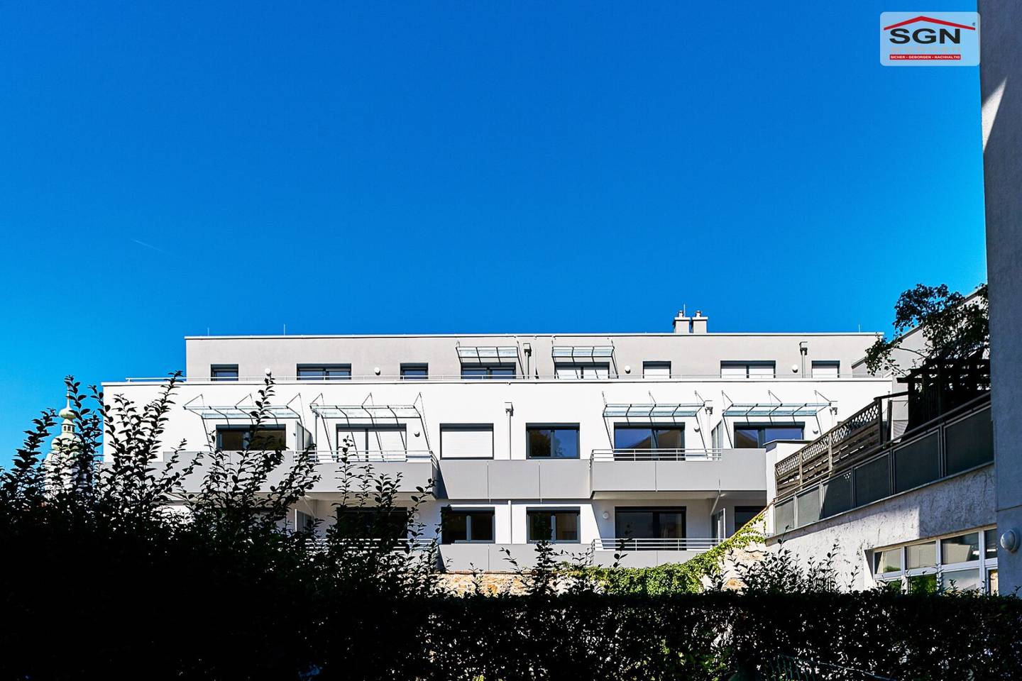 Wohnung Zentrum Neunkirchen Balkon und Garage