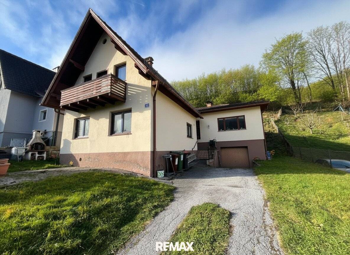 Einfamilienhaus mit 146 m² und Garten in Aspangberg