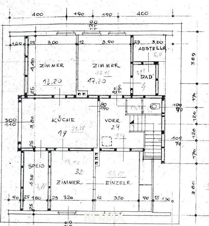 Grundriss Dachgeschoss