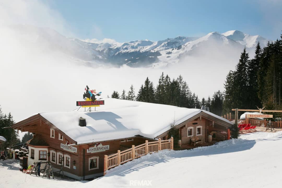 Skihütte Westernstadl an der Piste