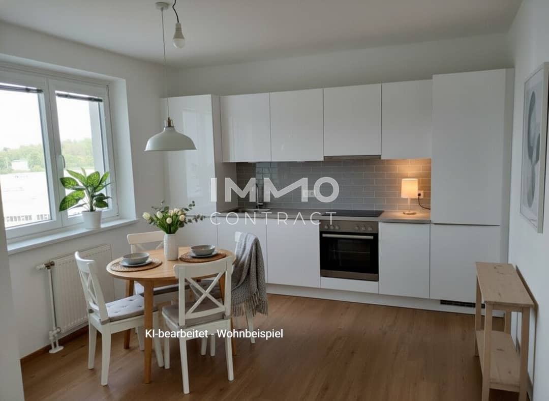 Bright apartment with loggia and lift