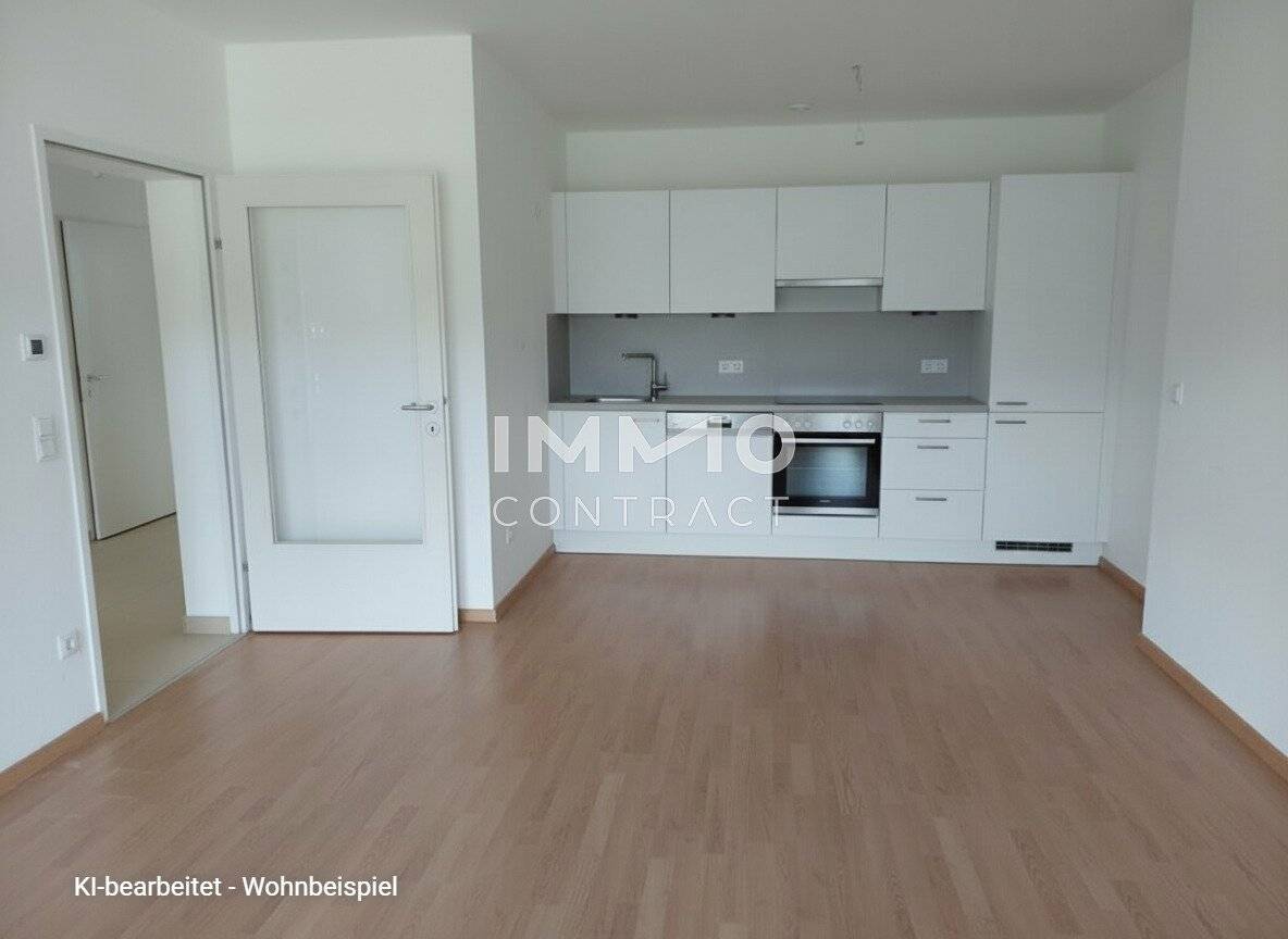 Wohnung with large balcony and parking in a quiet location