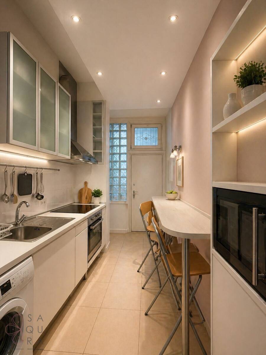 Ground floor apartment with old building charm