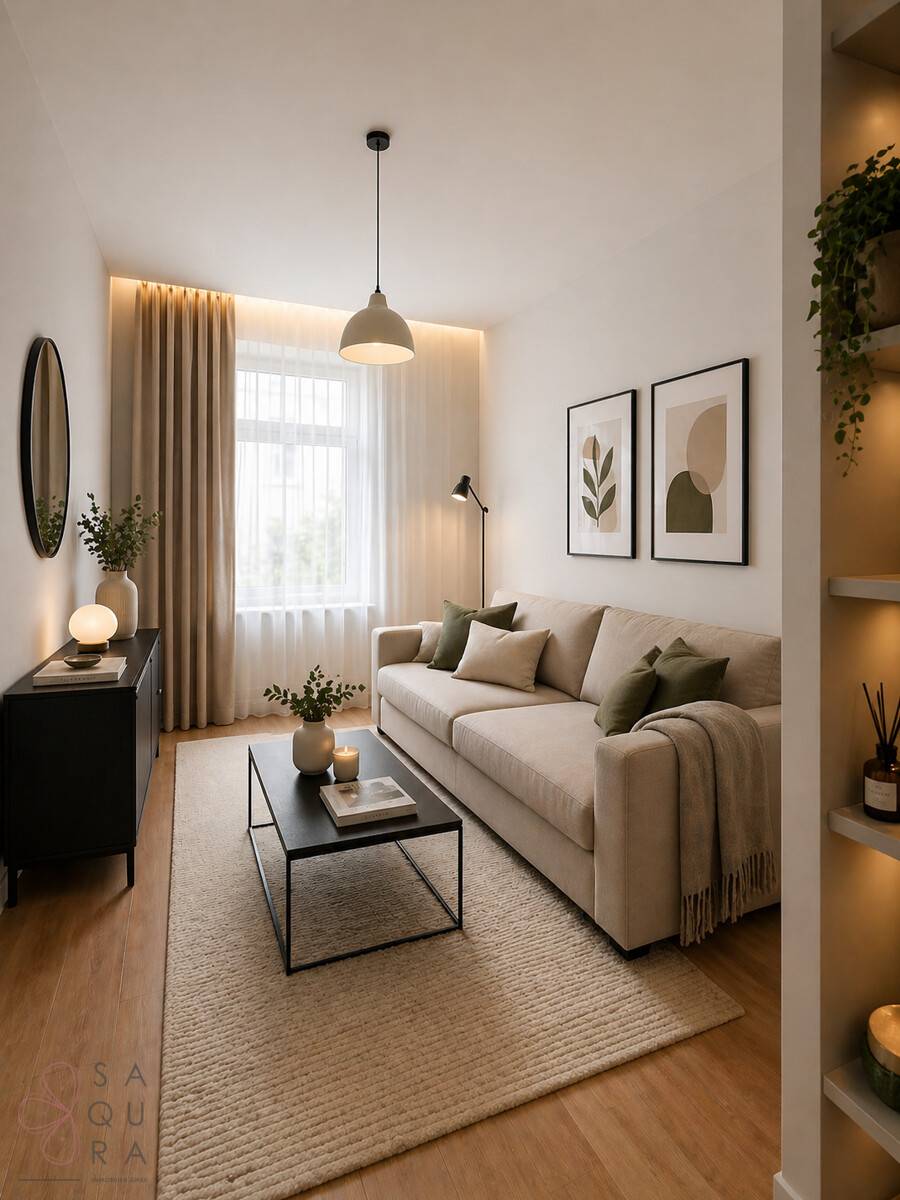 Ground floor apartment with old building charm
