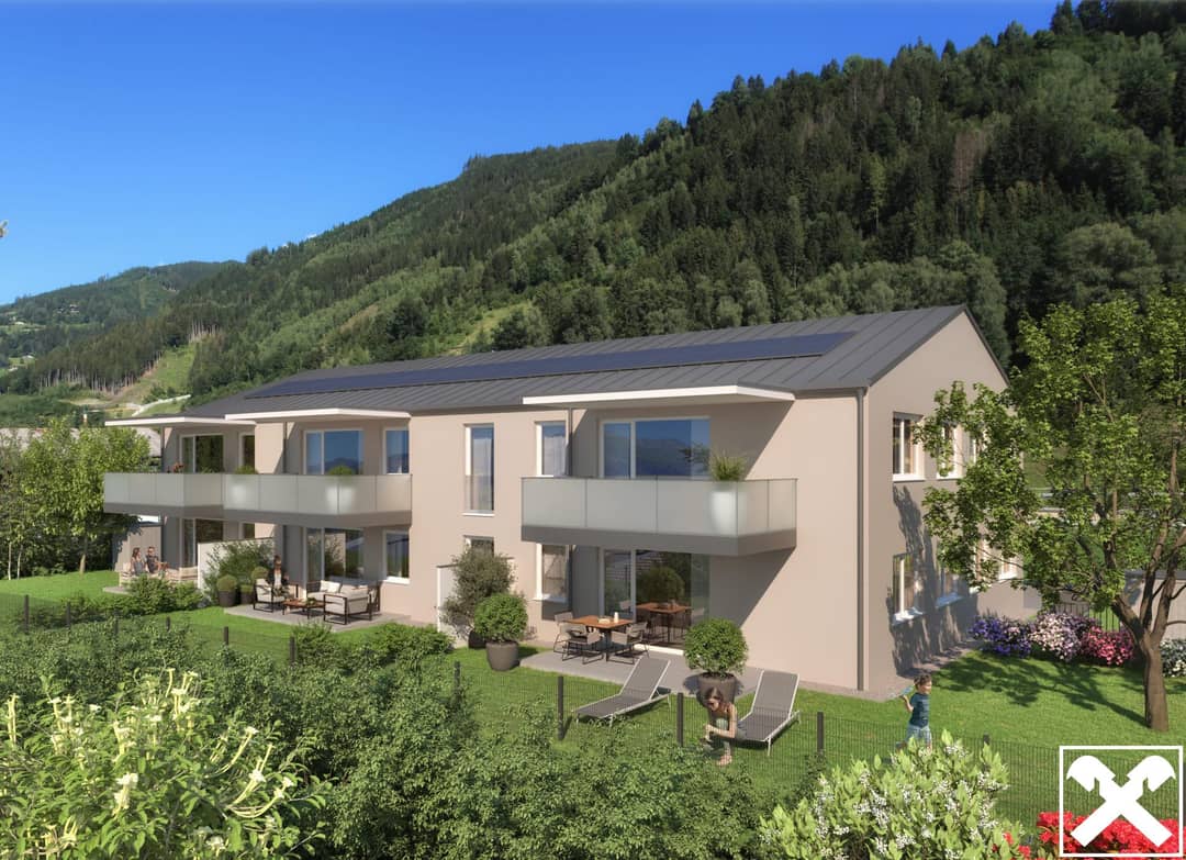 Neubau Wohnung Zellermoos Balkon nah am See