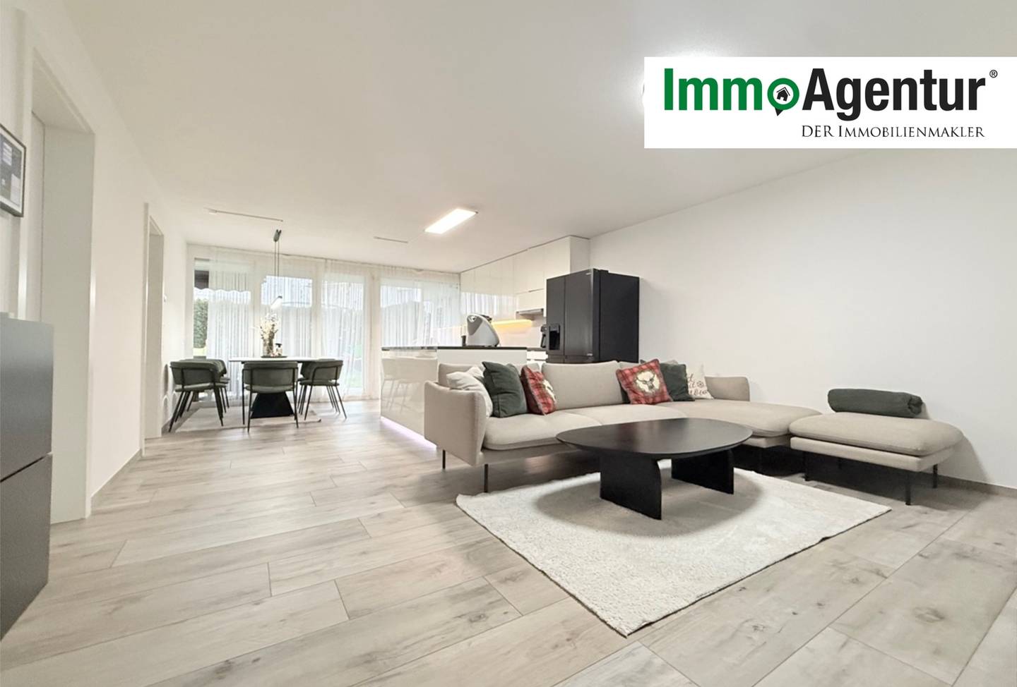 Erdgeschosswohnung mit privatem Garten und Terrasse