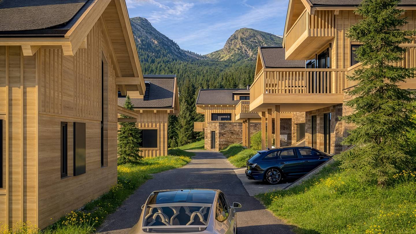 9 Chalets Falkertsee zu verkaufen