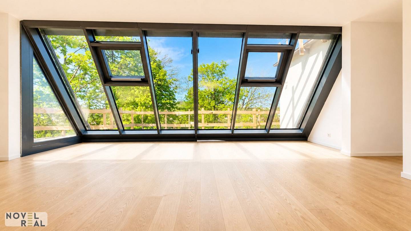 Dachgeschosswohnung nahe Lainzer Tiergarten Terrasse und Poolzugang