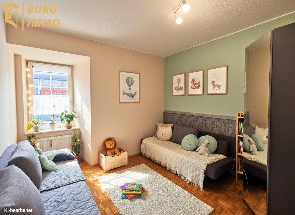 Wohnung mit großem Garten und Terrasse