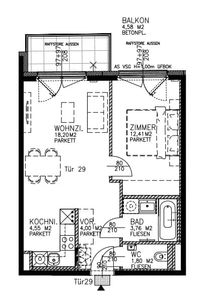 Wohnung Neubau nahe Einkaufszentrum Simmering