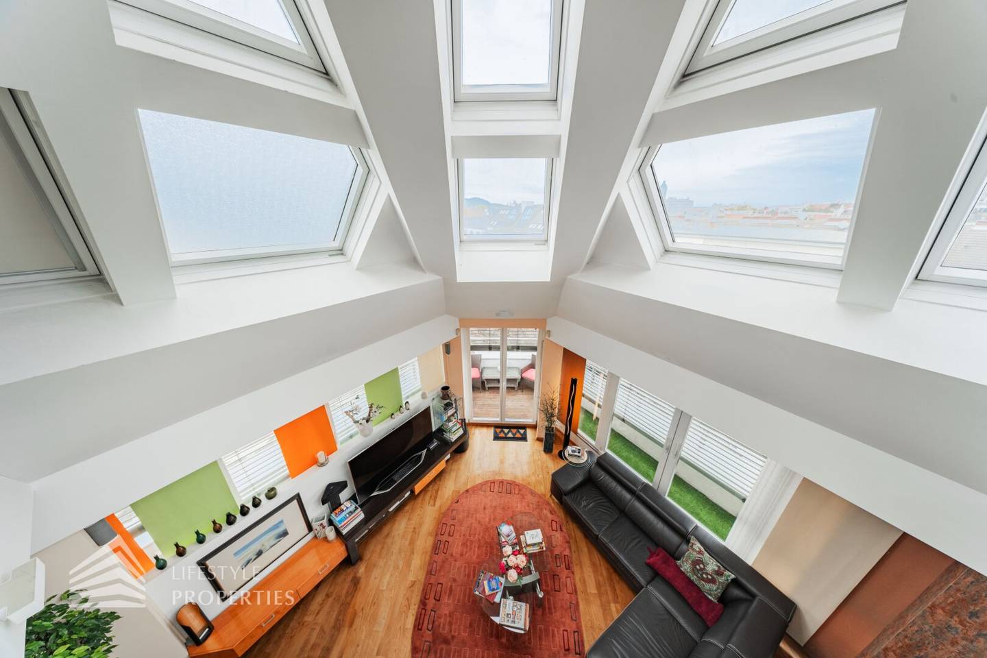 Penthouse mit Privatgarage Dachterrasse Augarten