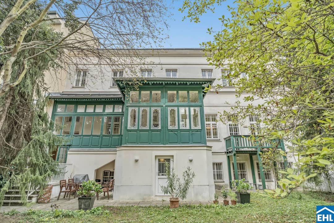 Außergewöhnliches Wohnhaus mit Garten in Döbling
