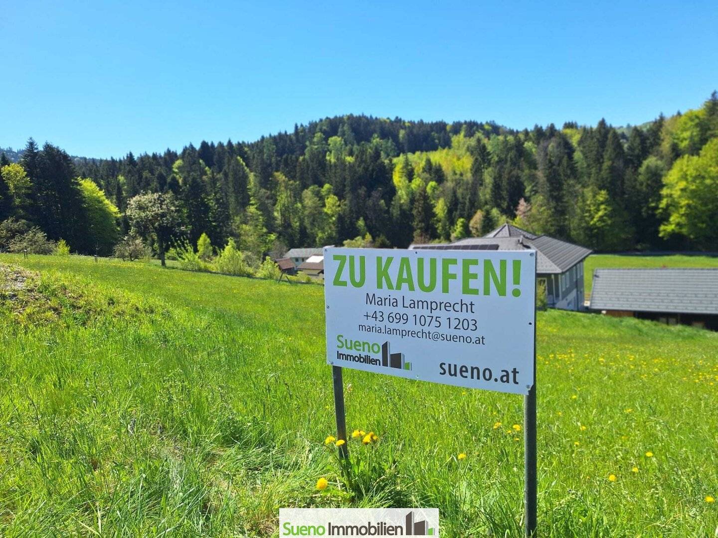 Baugrundstück Kirchham mit Plan
