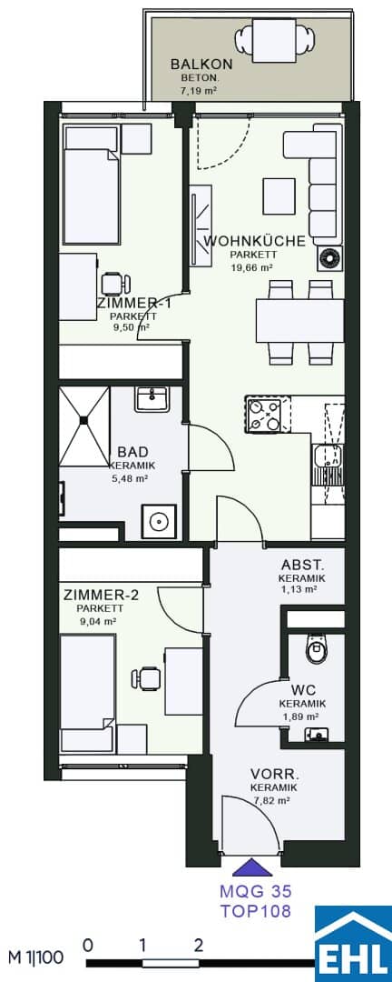 Urbanes Wohnen im Messequadrant – modernes Design trifft Top-Lage in Graz