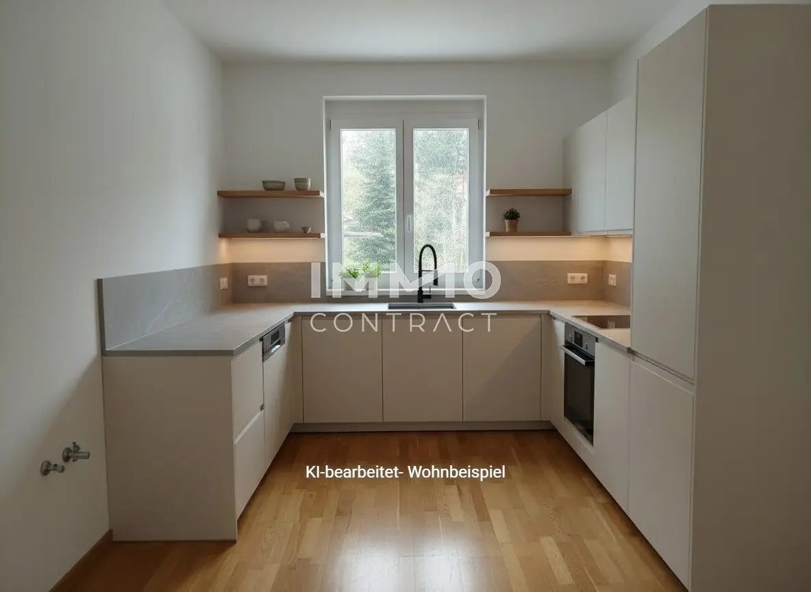 Apartment with balcony in a quiet Bründlbach area