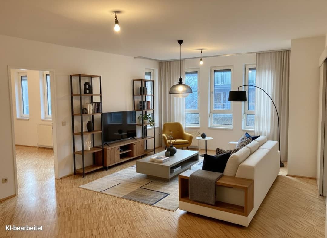Apartment in quiet courtyard with garden