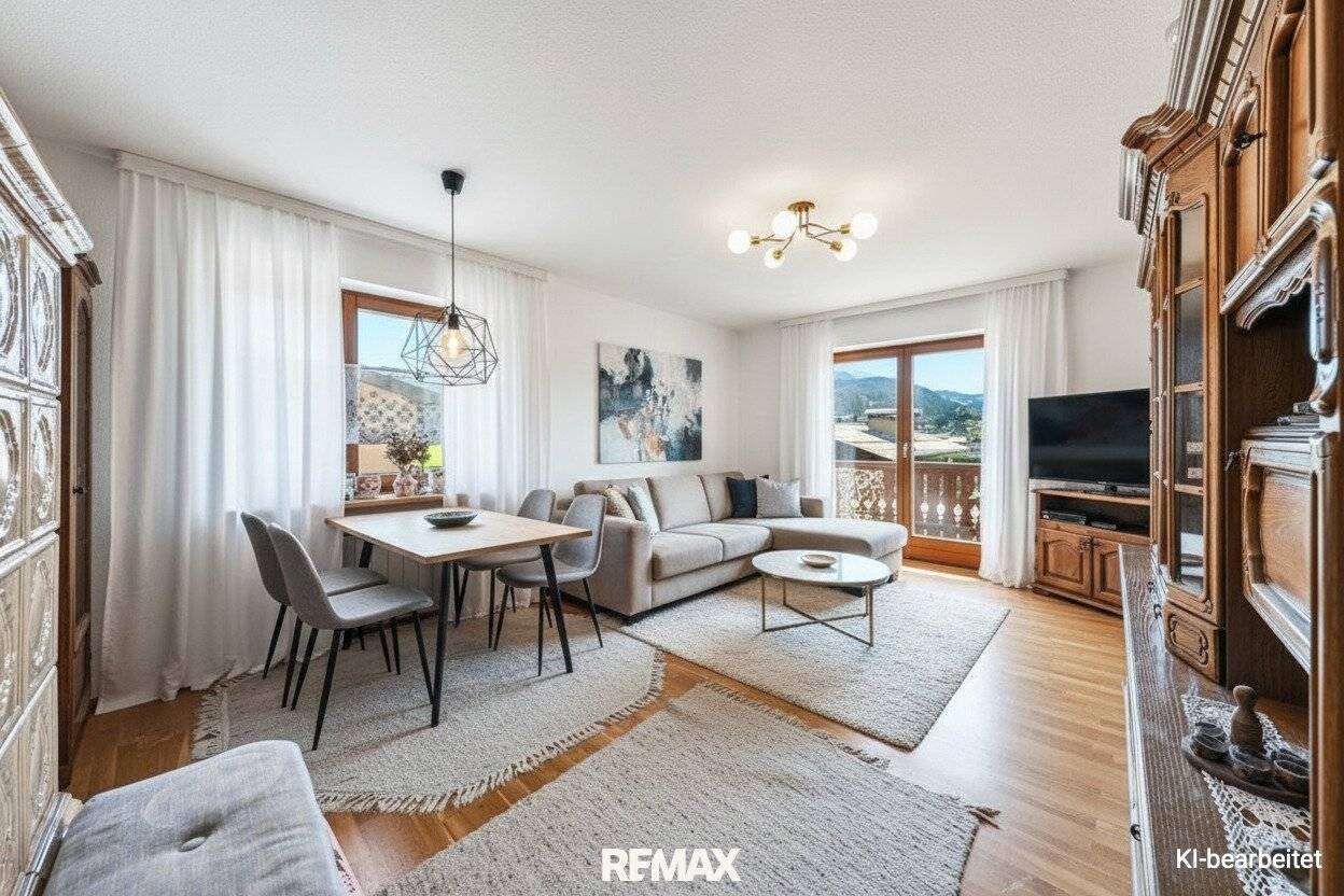 Wohnung mit unverbaubarem Hornblick und Balkon