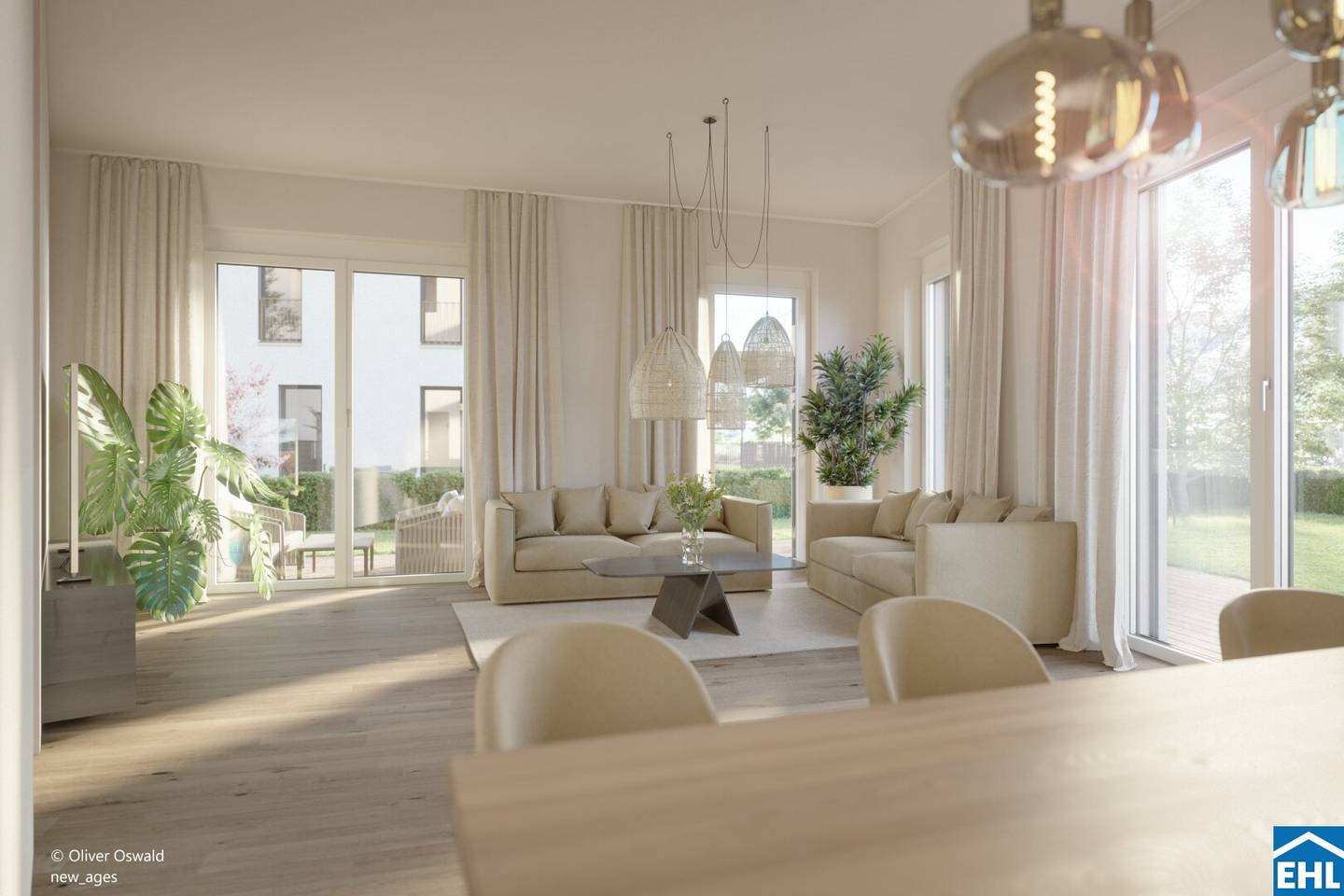 Neubau Wohnung mit Balkon nahe dem Hauptbahnhof