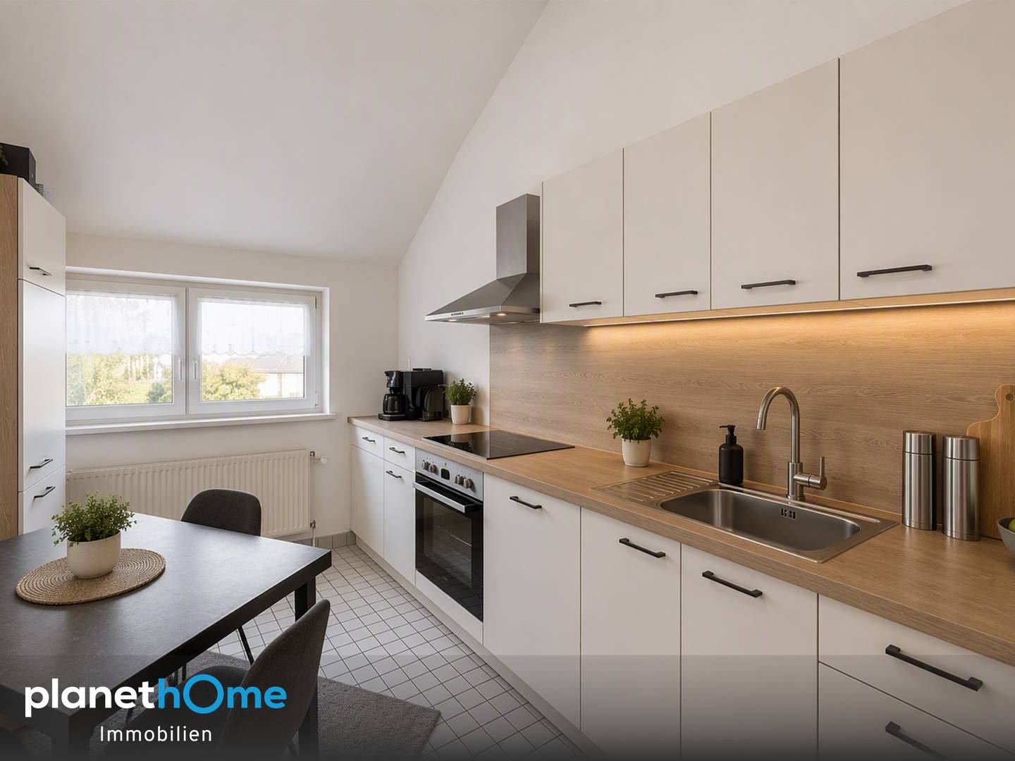 Apartment with high ceilings near the Old Danube
