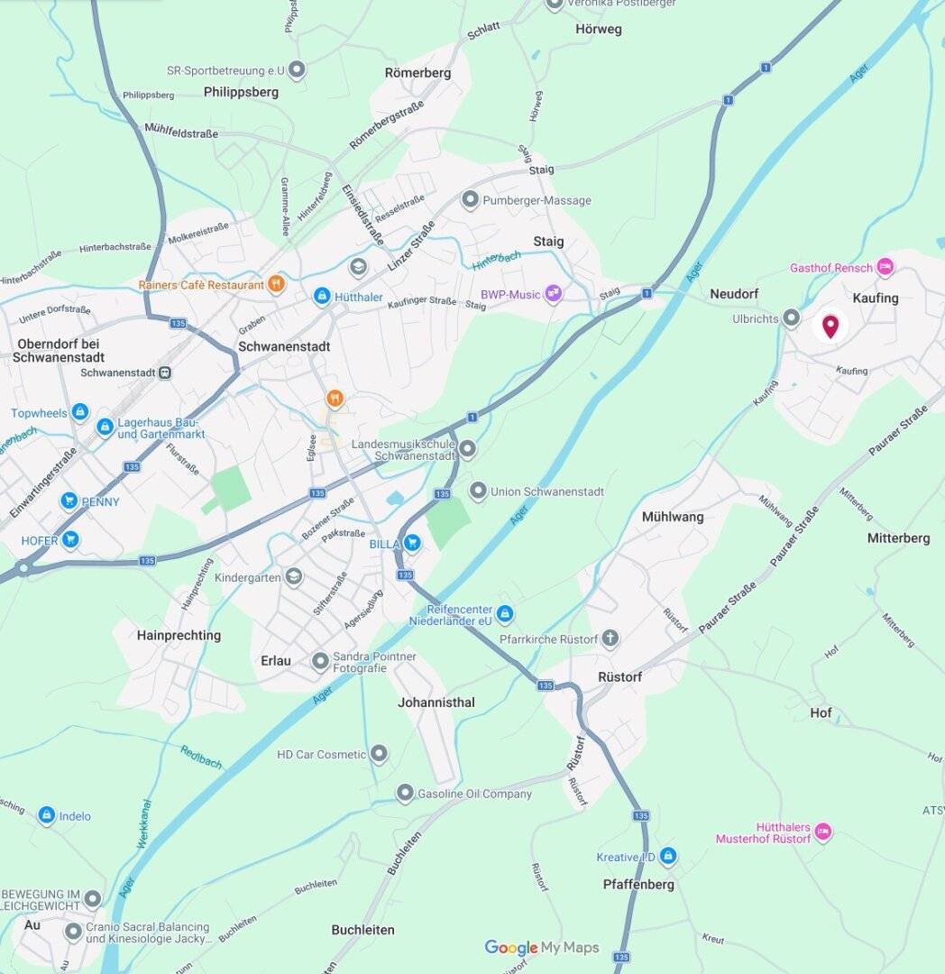 Doppelhaushälfte in Rüstorf, 107m²