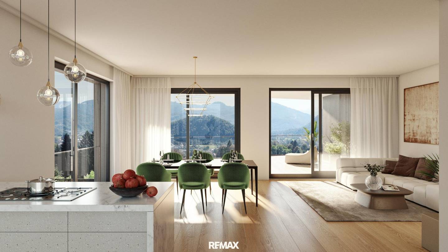 Neubau Penthouse mit Aussicht und Terrasse