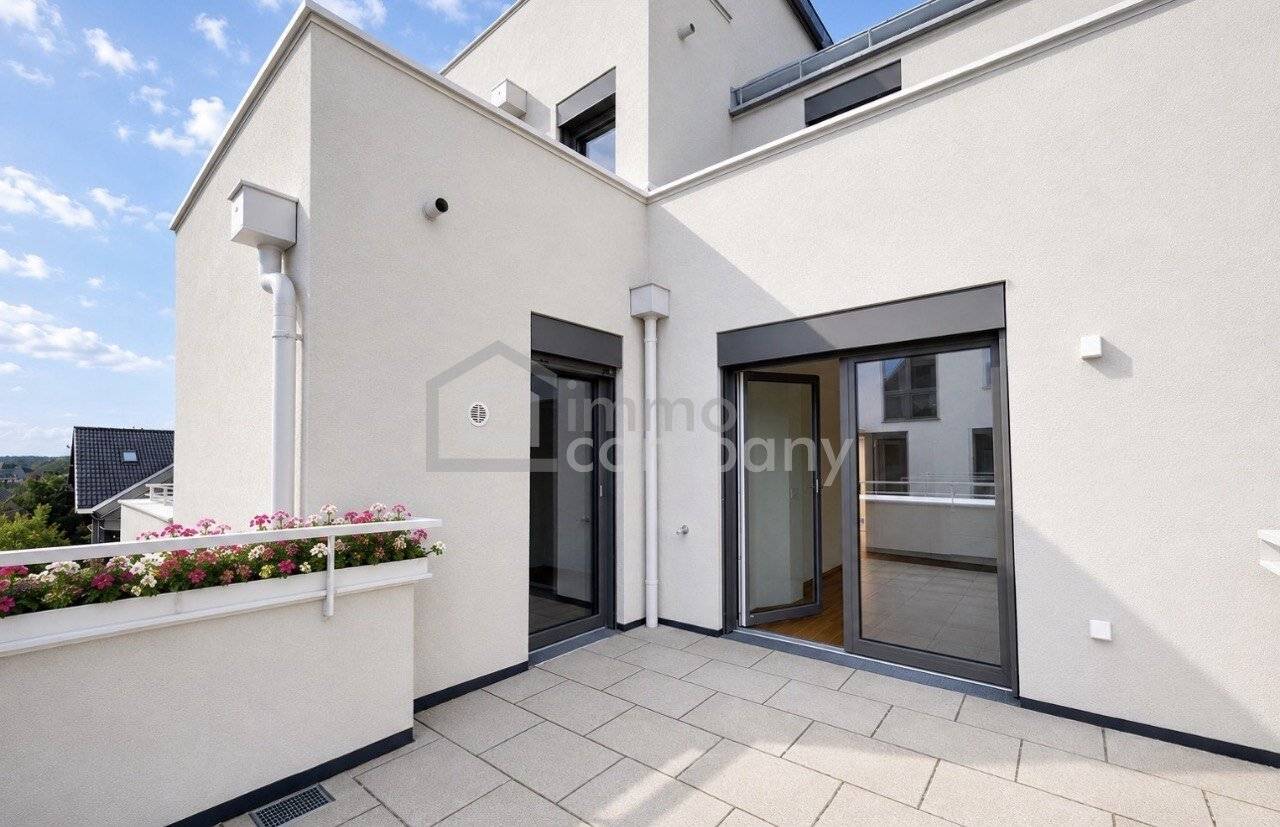 New build apartment with terrace first occupancy