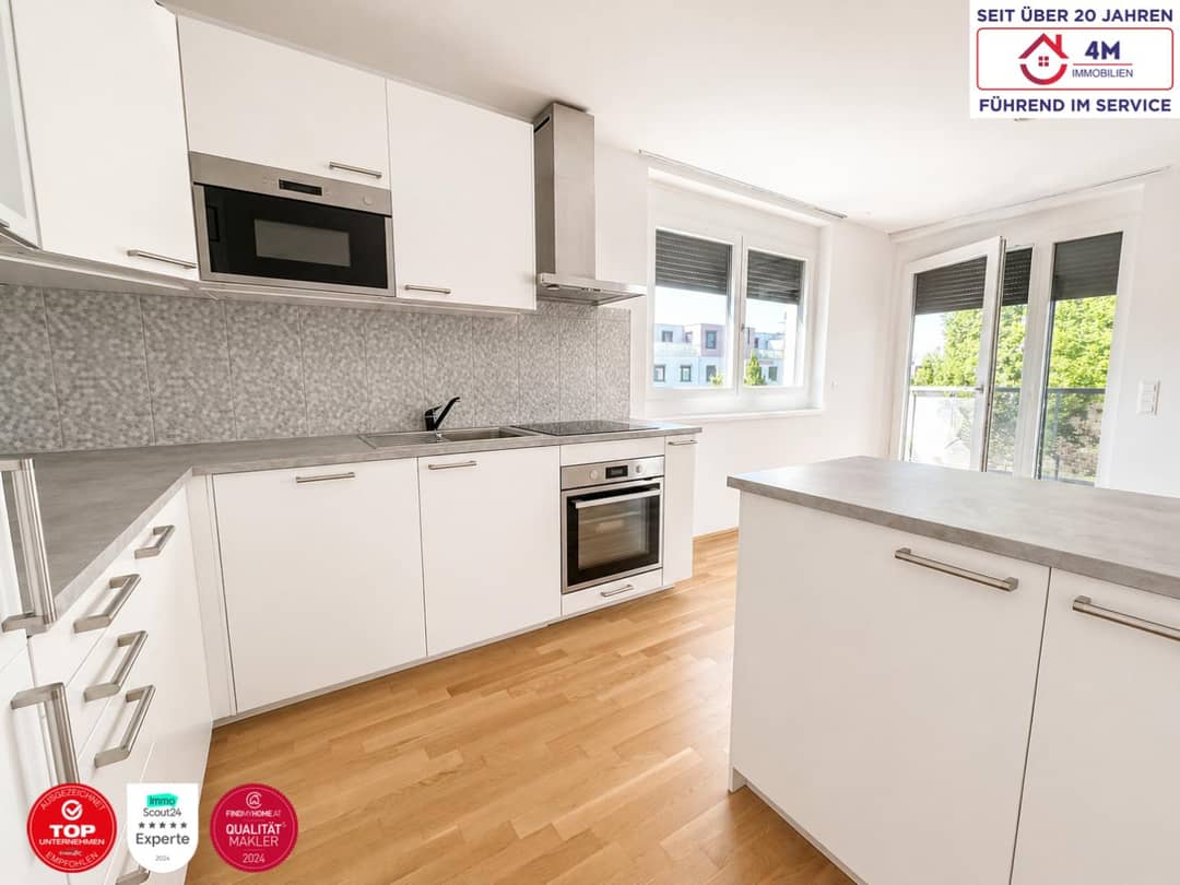 Neubau Wohnung mit Balkon ins Grüne ruhige Lage