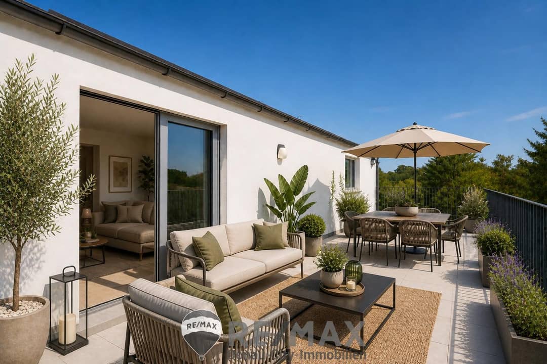 Dachgeschosswohnung mit Terrasse Klimaanlage