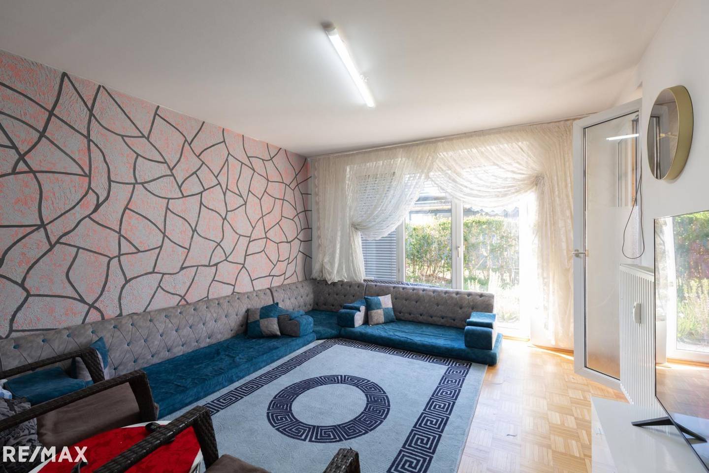 Wohnung mit Garten nahe Belgierkaserne