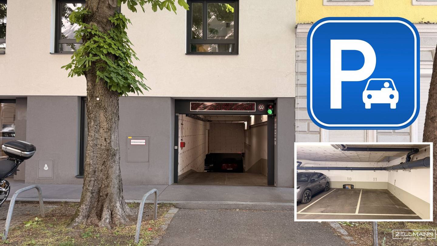 PENZING | Tiefgaragenstellplatz | Kuefsteingasse | Nähe U3 Hütteldorferstraße  | ZELLMANN IMMOBILIEN