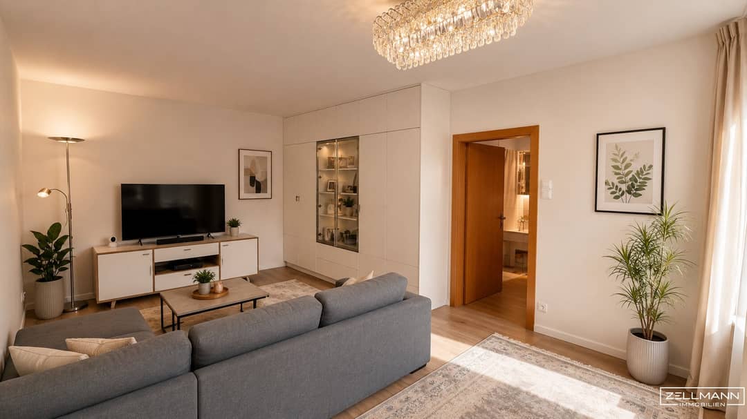 Wohnung mit großzügigem Garagenplatz und Loggia
