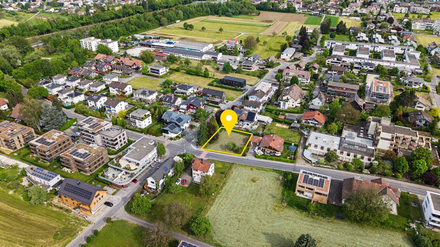 Baugrundstück 635m² Wolfurt