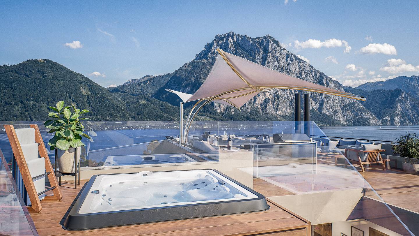 Erstbezug Penthouse Seeblick Dachterrasse Traunsee
