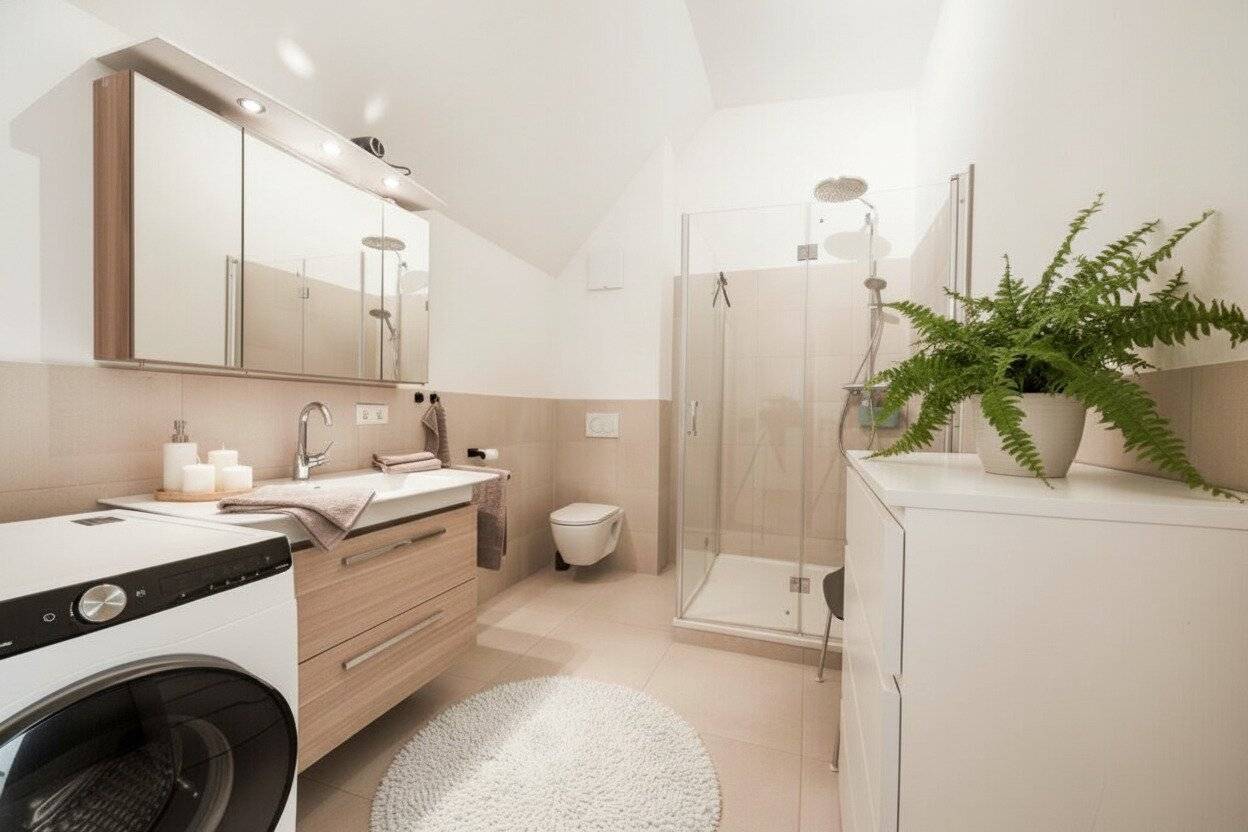 Wohnung Mentlberg Balkon Bergblick
