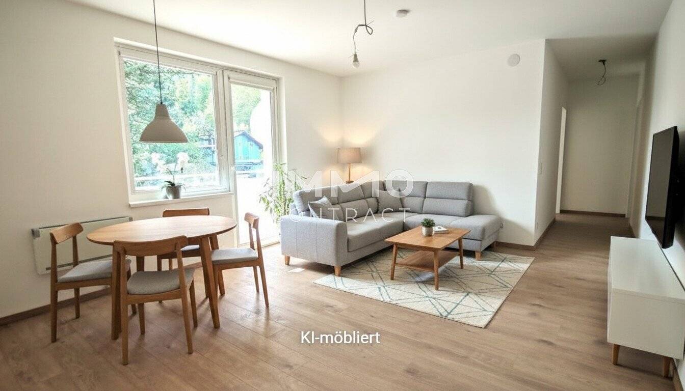 Wohnung ruhige Lage sonnige Loggia Gartenblick