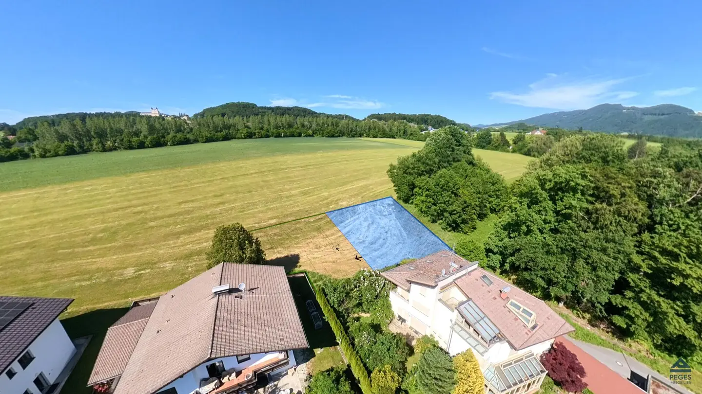 With a View to the South - Half of a Plot in Salzburg-Itzling