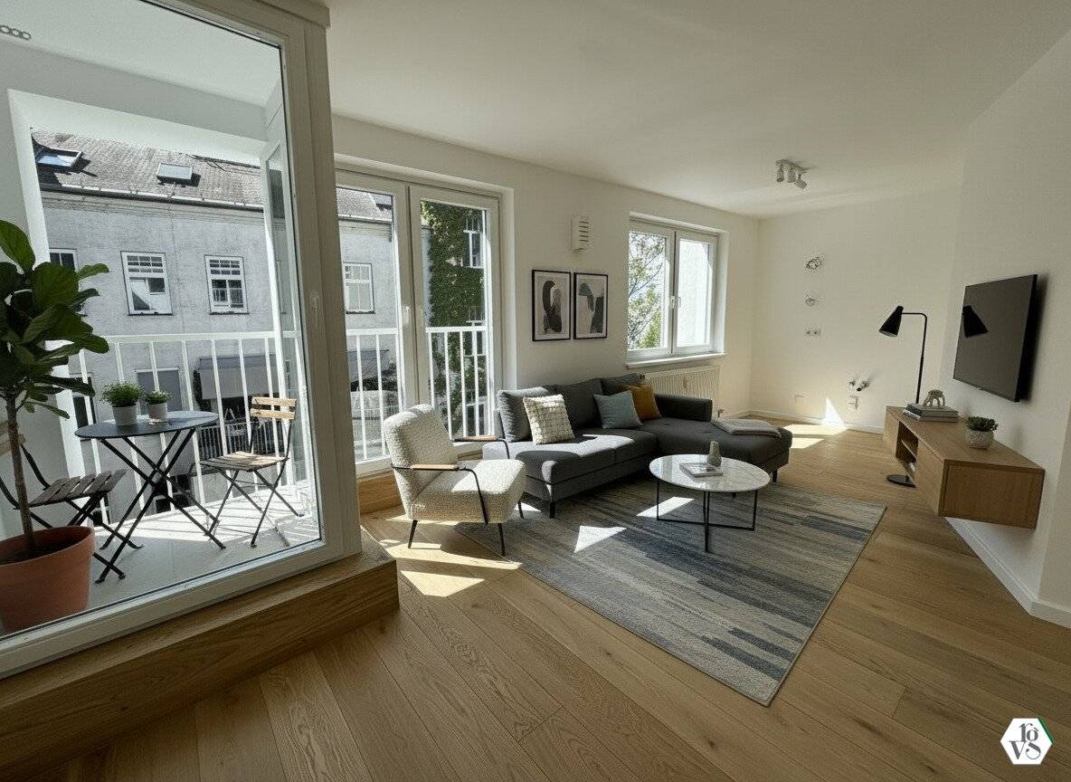 Apartment first occupancy new build at Karmelitermarkt