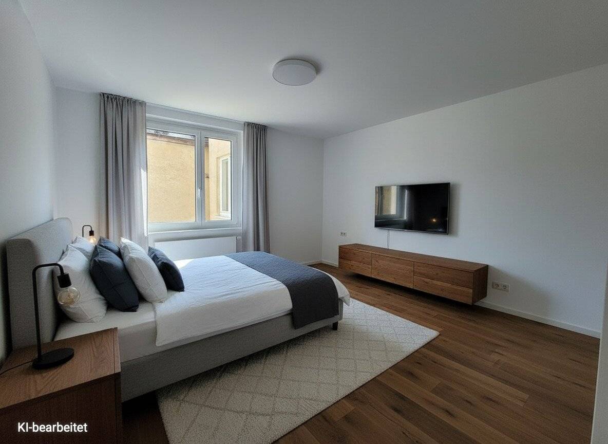 Kernsanierte Wohnung mit Wohnküche und Parkett in Innenhofruhelage