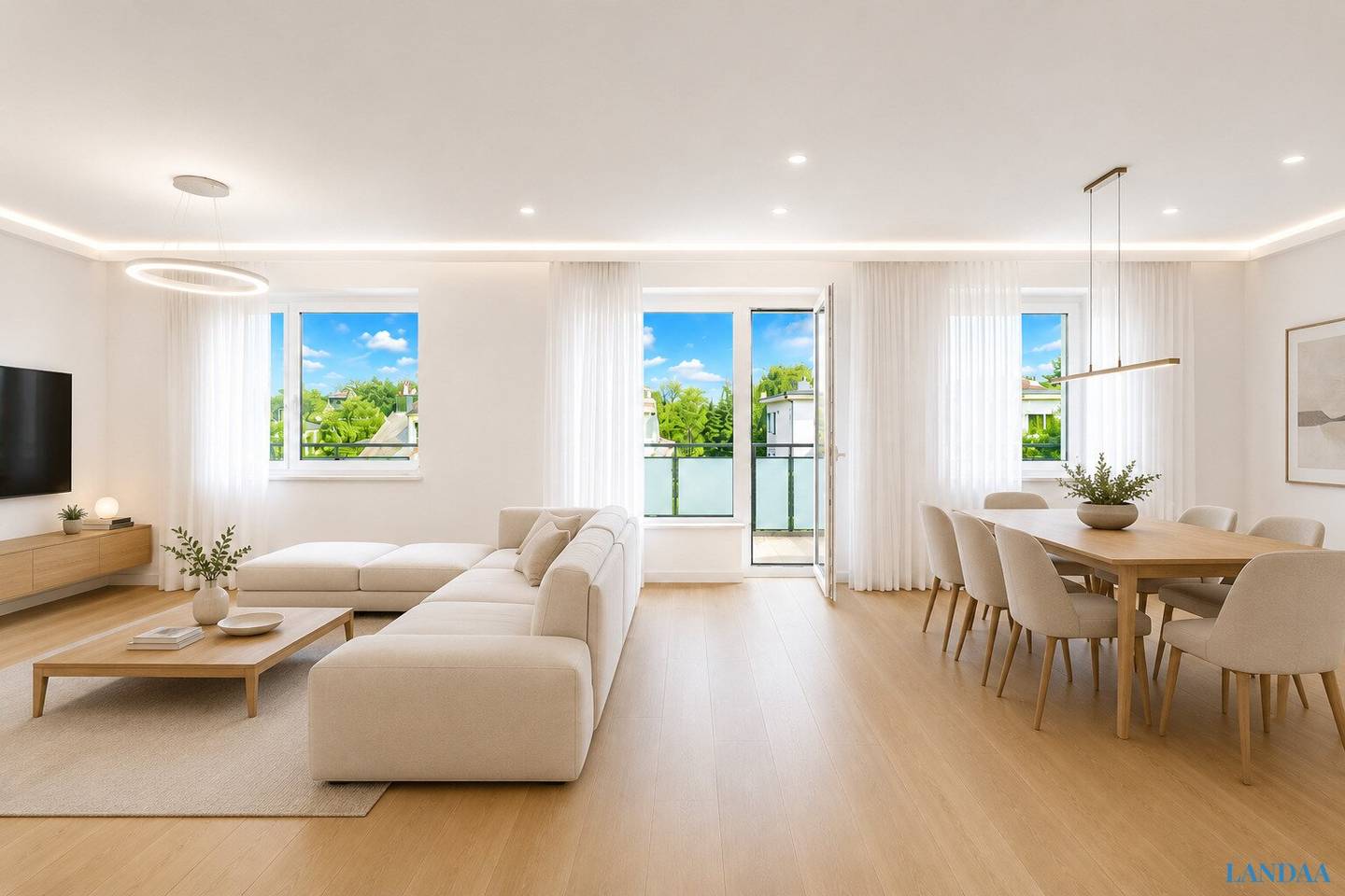 Wohnung nahe Lainzer Tiergarten Loggia
